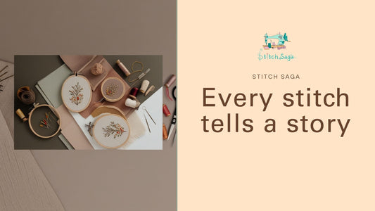 Hand Embroidery Hoops Laying all over